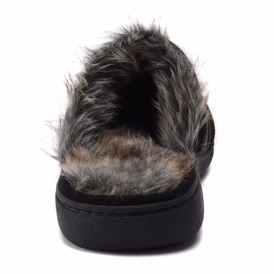 클래식 편안한 체크 트위드 슬립 온 하우스 실내 실외 푹신한 안감 남성용 겨울 따뜻한 슬리퍼